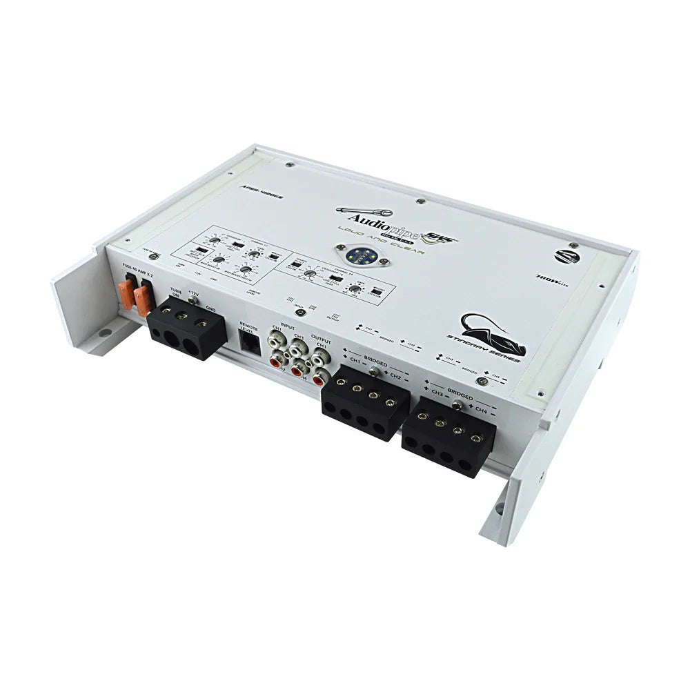 Audiopipe APSR-4120GS 780W 4-Channel Class D Marine Amplifier