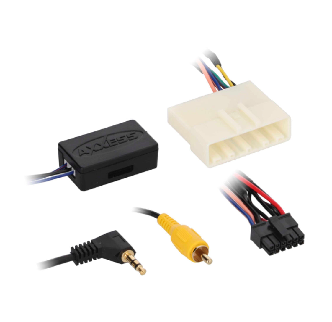 Axxess AXBUCS-NI326V Harness with 6V Converter for select 2010-2021 vehicles from Nissan (with 4.3 Inch Display)