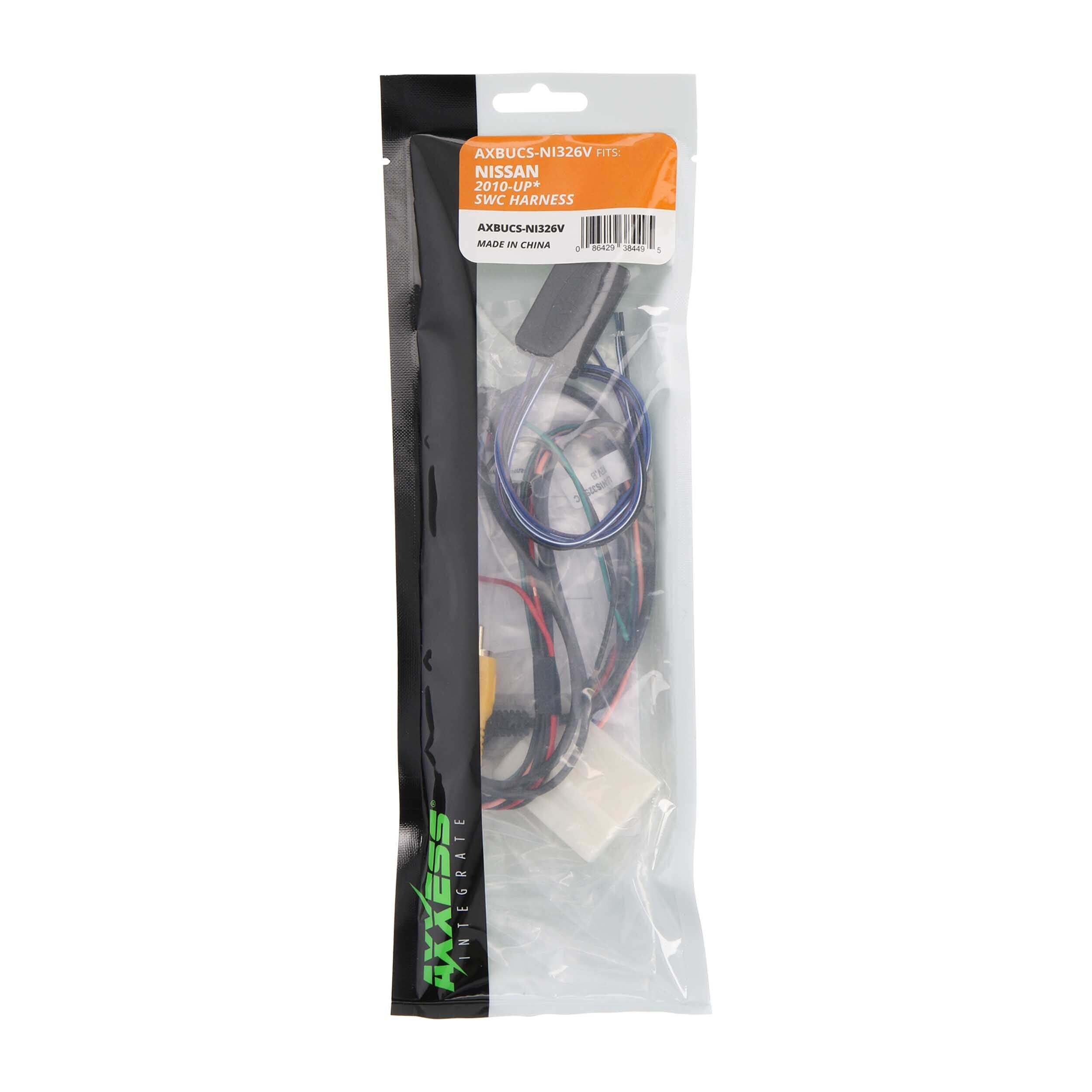 AXBUCS-NI326V Nissan (w/4.3 Inch Display) 2009-2020 Harness w/6V Converter