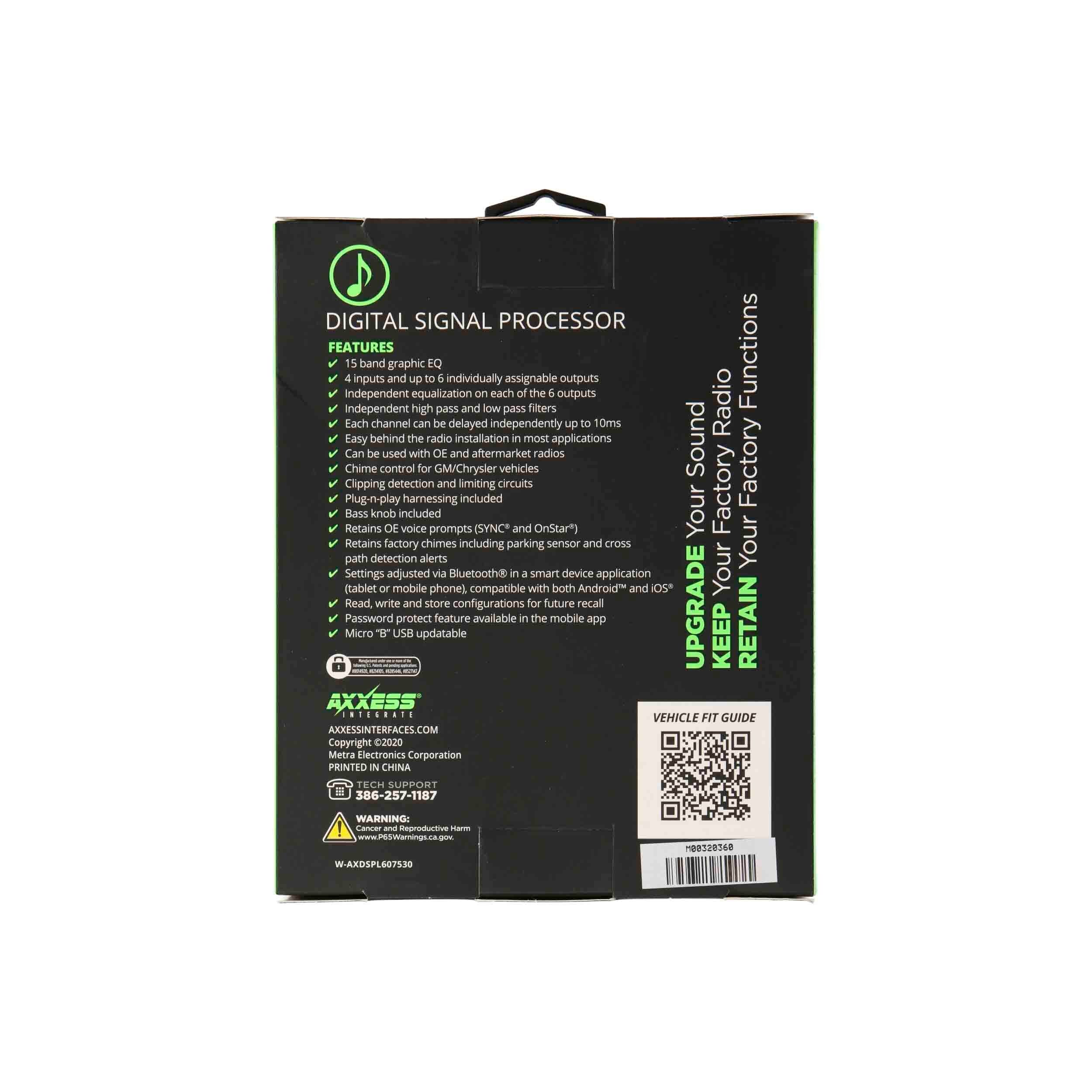 Axxess AXDSPL-GL44 DSP “Lite” Package Fits Select GM 2010-2017
