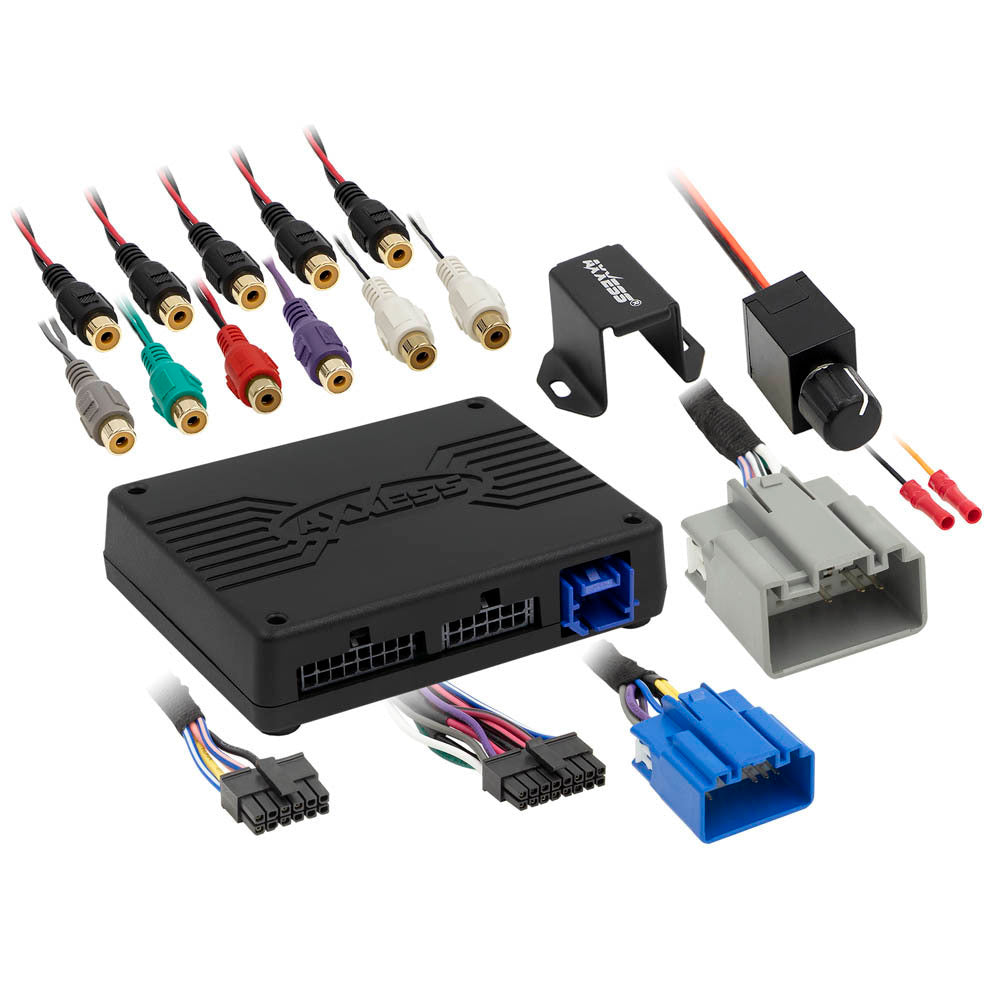 AXDSPX-A2B1 Axxess A2B/DSP Pkg w/Amp Bypass Harness Select Ford 2017-Up