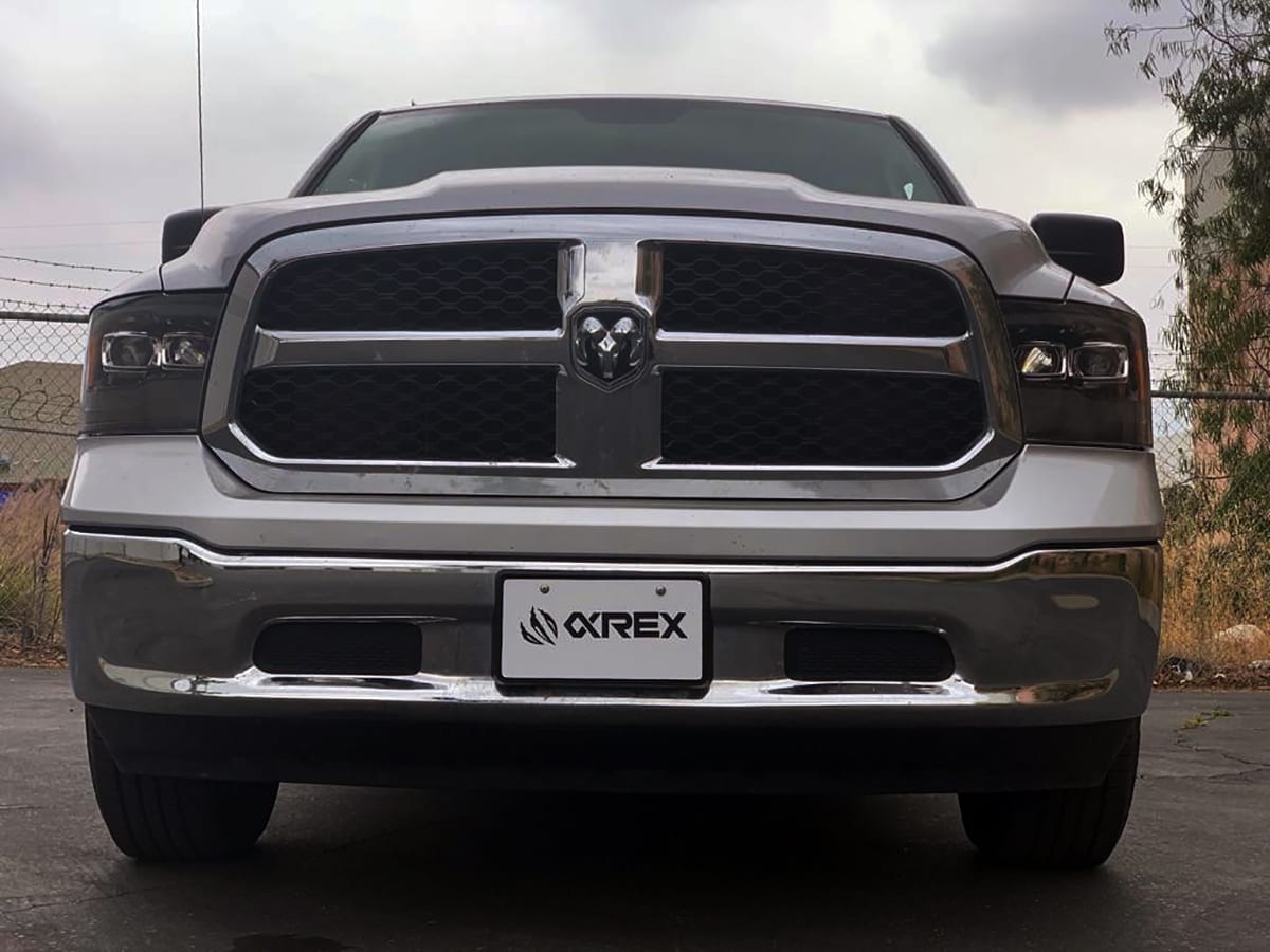 AlphaRex 09-18 Ram Truck MK II PRO-Series Halogen Projector Headlights Jet Black