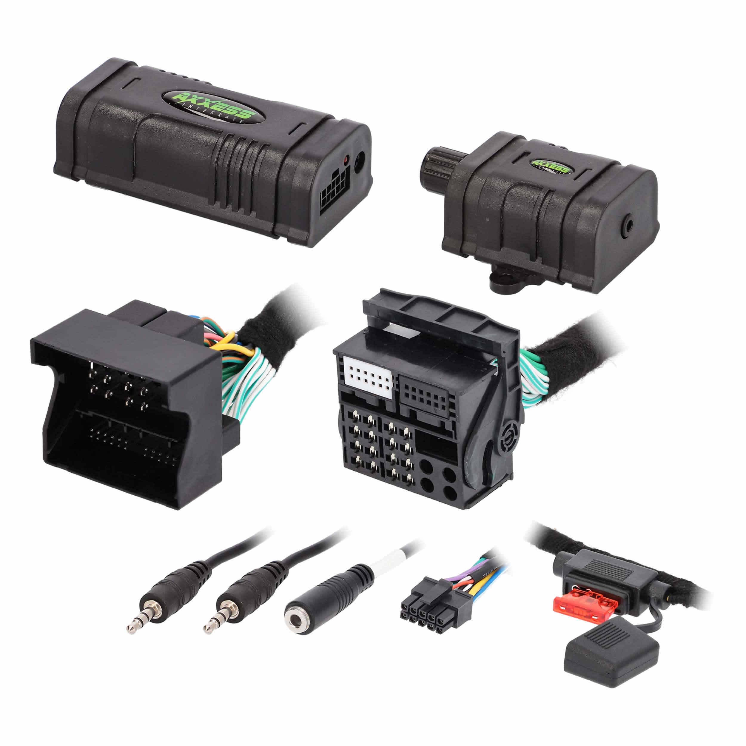 AXLOC-BM1 2-Channel line Output Converter - Fits BMW/MINI/VW 2001-2017
