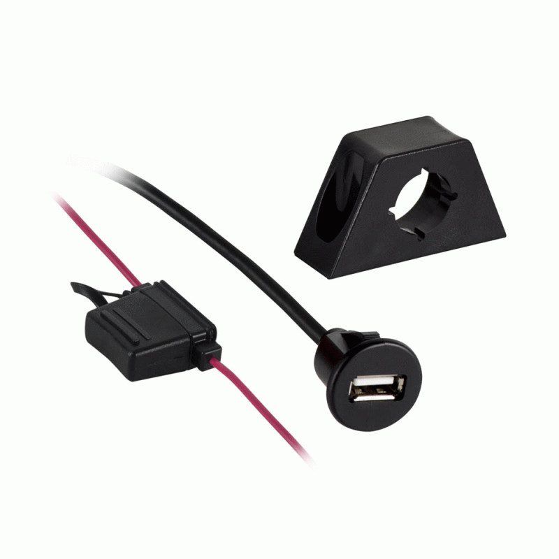 AXUSB-1PM Panel Mount 2.1 AMP USB Charging Jack