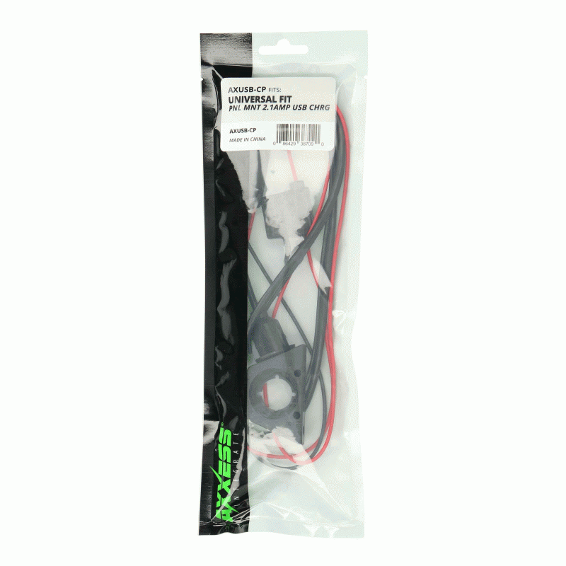 AXUSB-CP Under Dash or Flush USB Mount