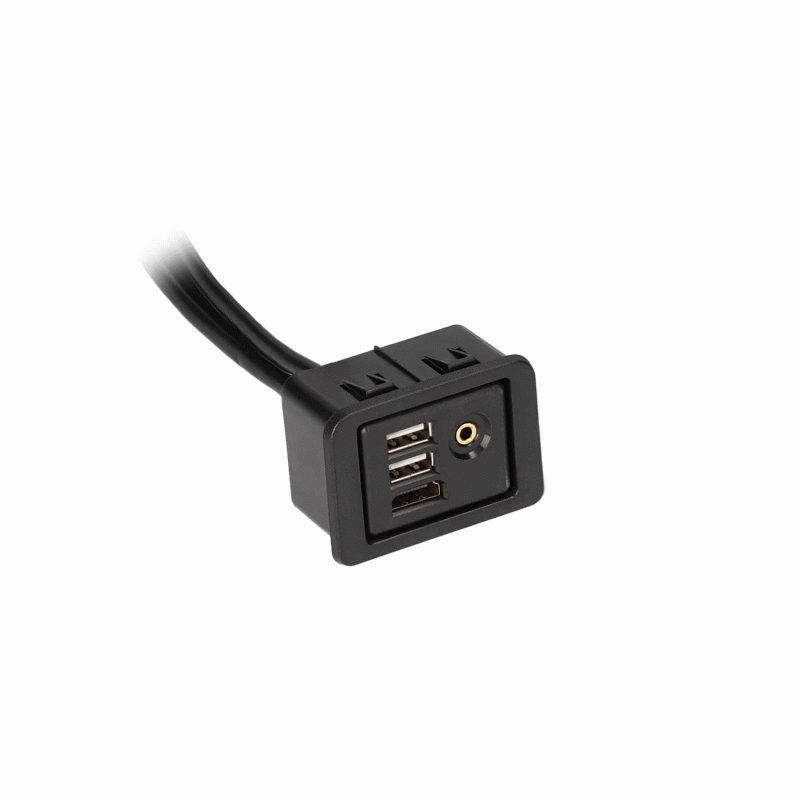 AXUSB-RAM1 USB/AUX/HDMI Replacement Panel 3 Feet - Chrysler/Dodge/Jeep