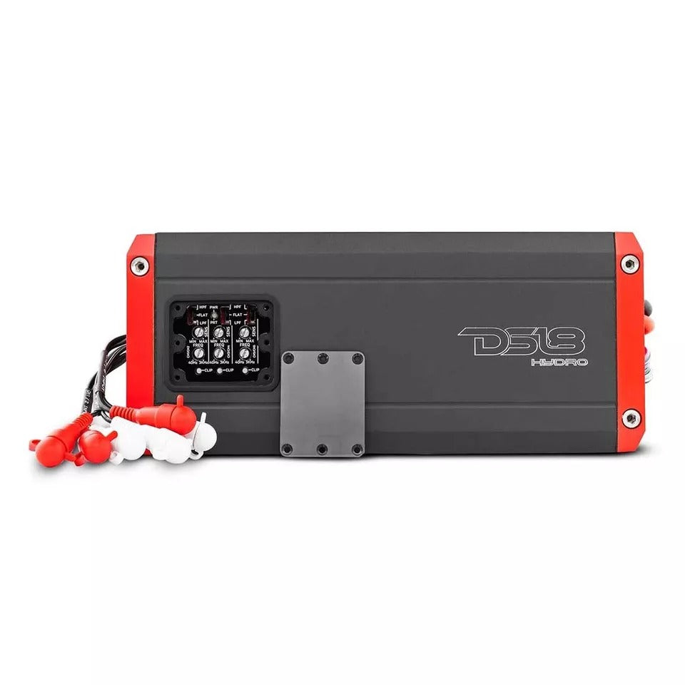 DS18 NXL-900.6D 2700W Max 6-Channel Full-Range Digital Marine ATV/UTV Amplifier