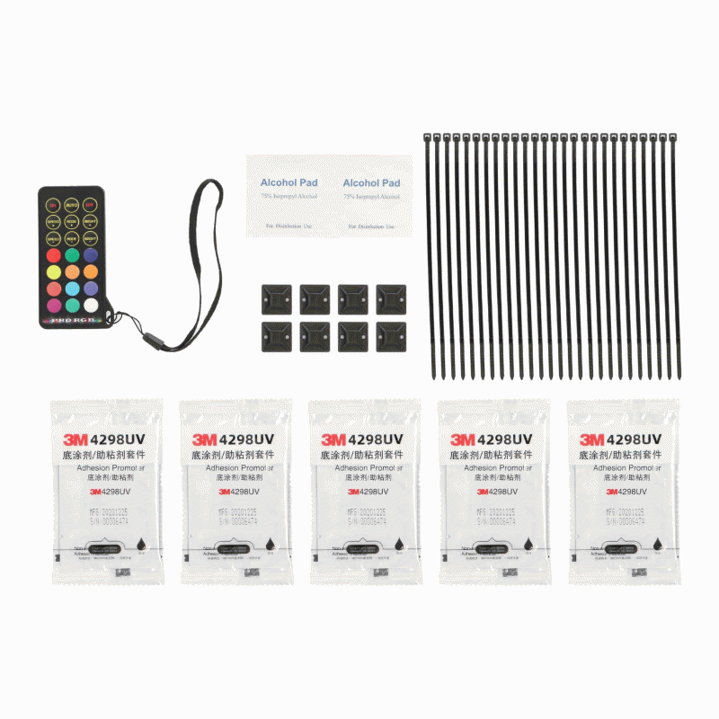 Metra Electronics BC-CHASE-K1 16-Piece Chasing LED Strip Kit