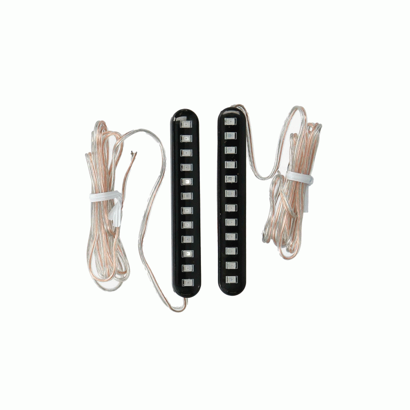 Metra BC-STS3 Amber Sequential Turn Signal - 3 Inch, 12 LED, Set of 2