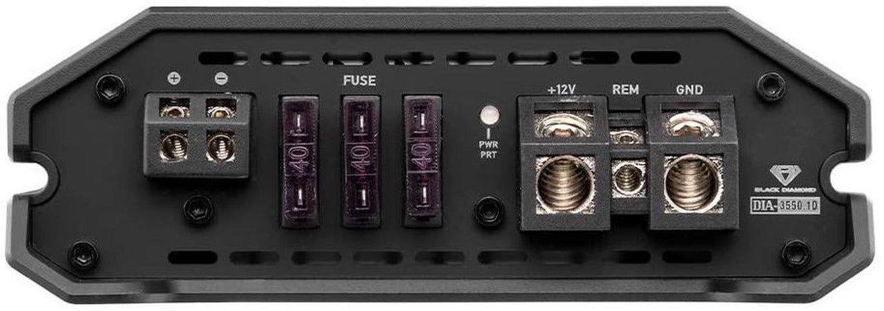 Black Diamond DIA-3550.1D Car Audio Amplifier 1 Channel, Monoblock, Class D, 3550 Watts
