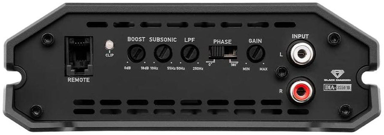 Black Diamond DIA-3550.1D Car Audio Amplifier 1 Channel, Monoblock, Class D, 3550 Watts