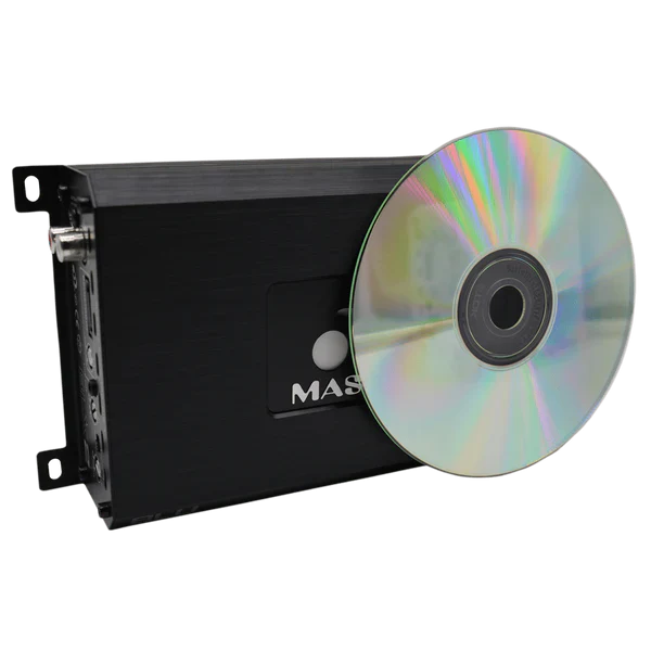 Massive audio TX2 - 120 Watts X 2 RMS @ 4 Ohm Full Range Bluetooth Marine Amplifier