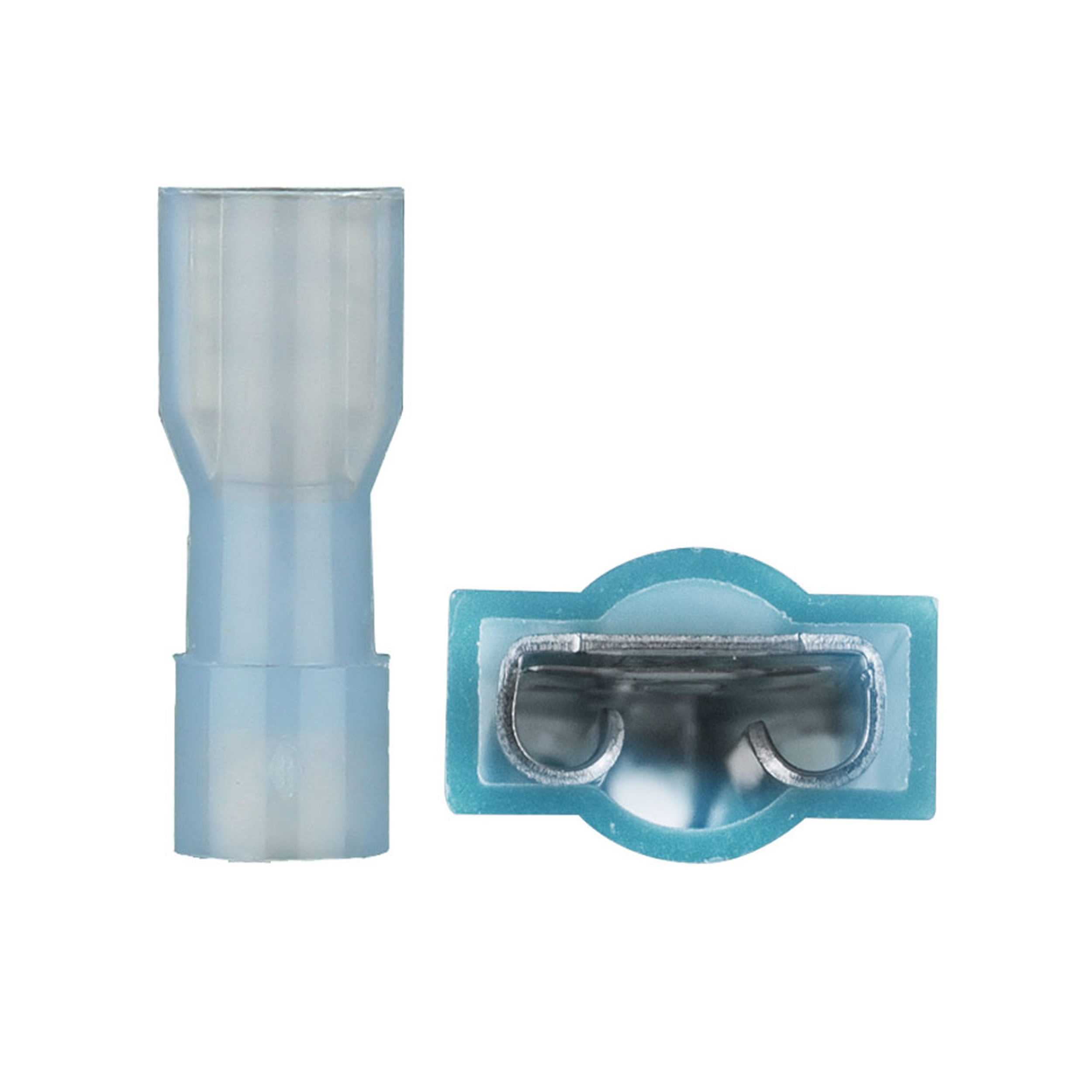 BNFD250F Blue Nylon Female Quick Disconnect 16-14 Gauge .250