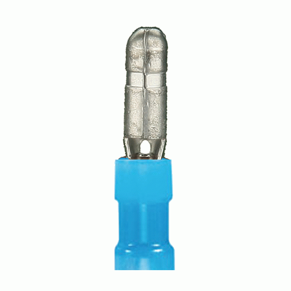 BNMB180 Bullet Connector 14/16 ga, Blue Nylon