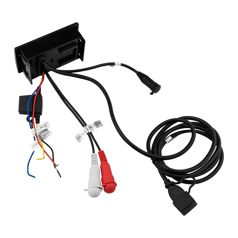 DS18 Marine And Powersports Waterproof Bluetooth Audio Receiver With Controls