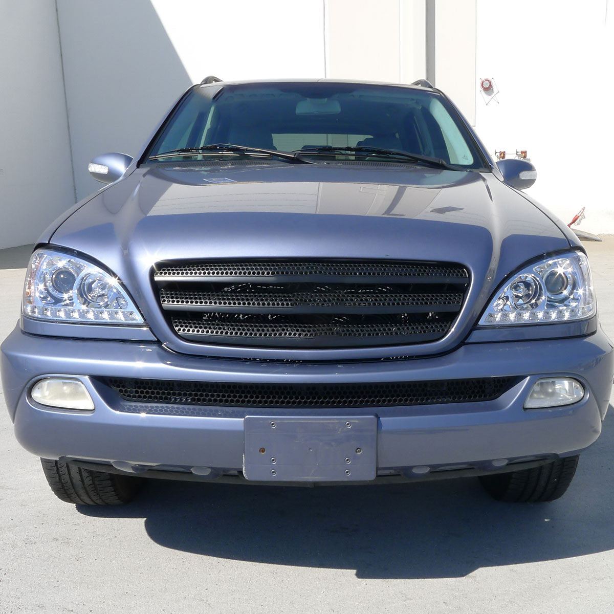 Spec-D 02-05 Mercedes ML W163 Projector Headlights Black/Smoked