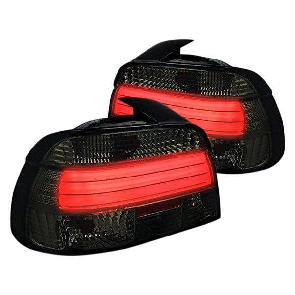 Spec-D 01-03 BMW E39 525i 530i 540i LED Tail Lights Smoked