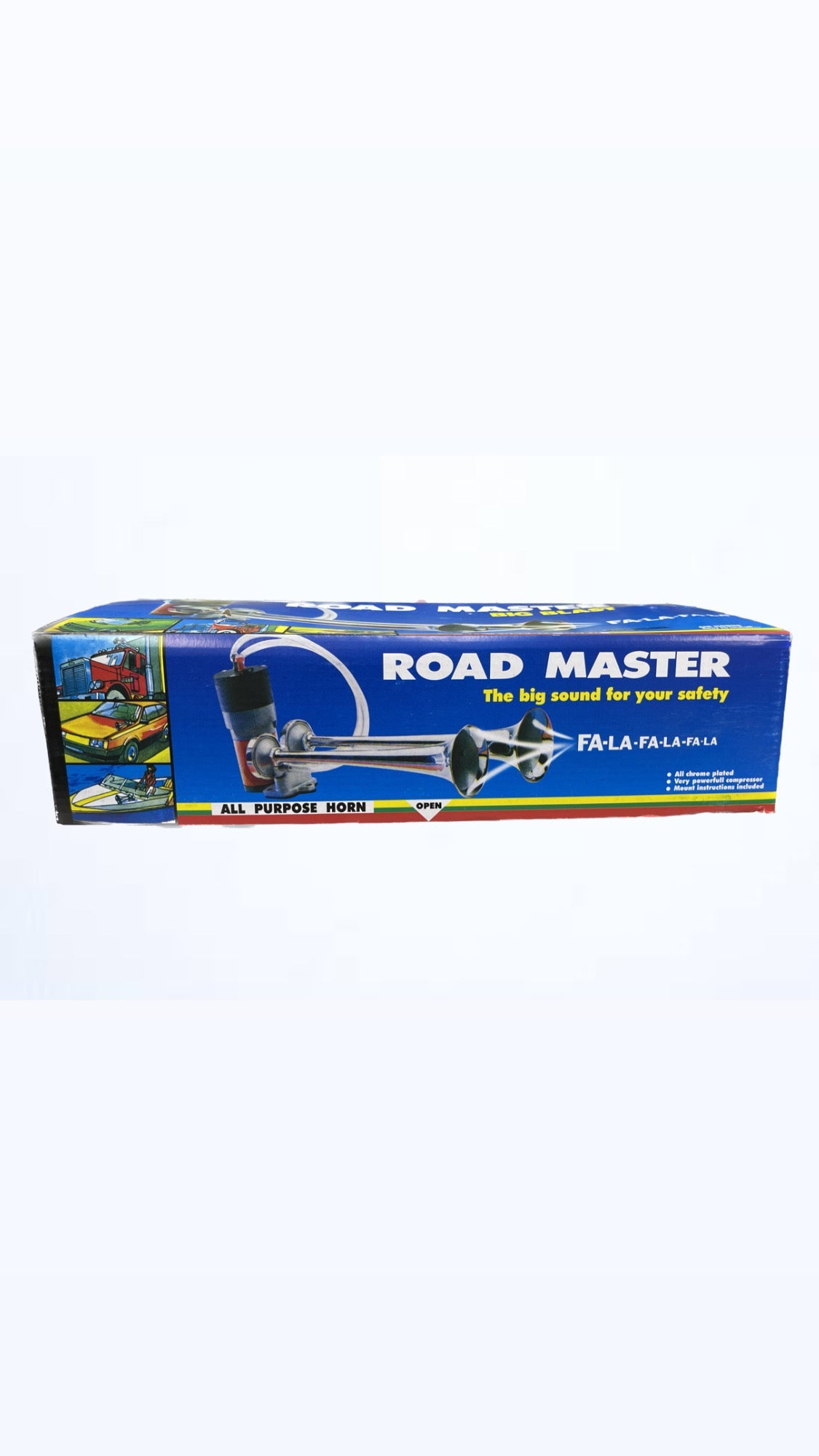 ECA Road Master Train horn Dual Trumpet 129 dB, for Cars and Trucks
