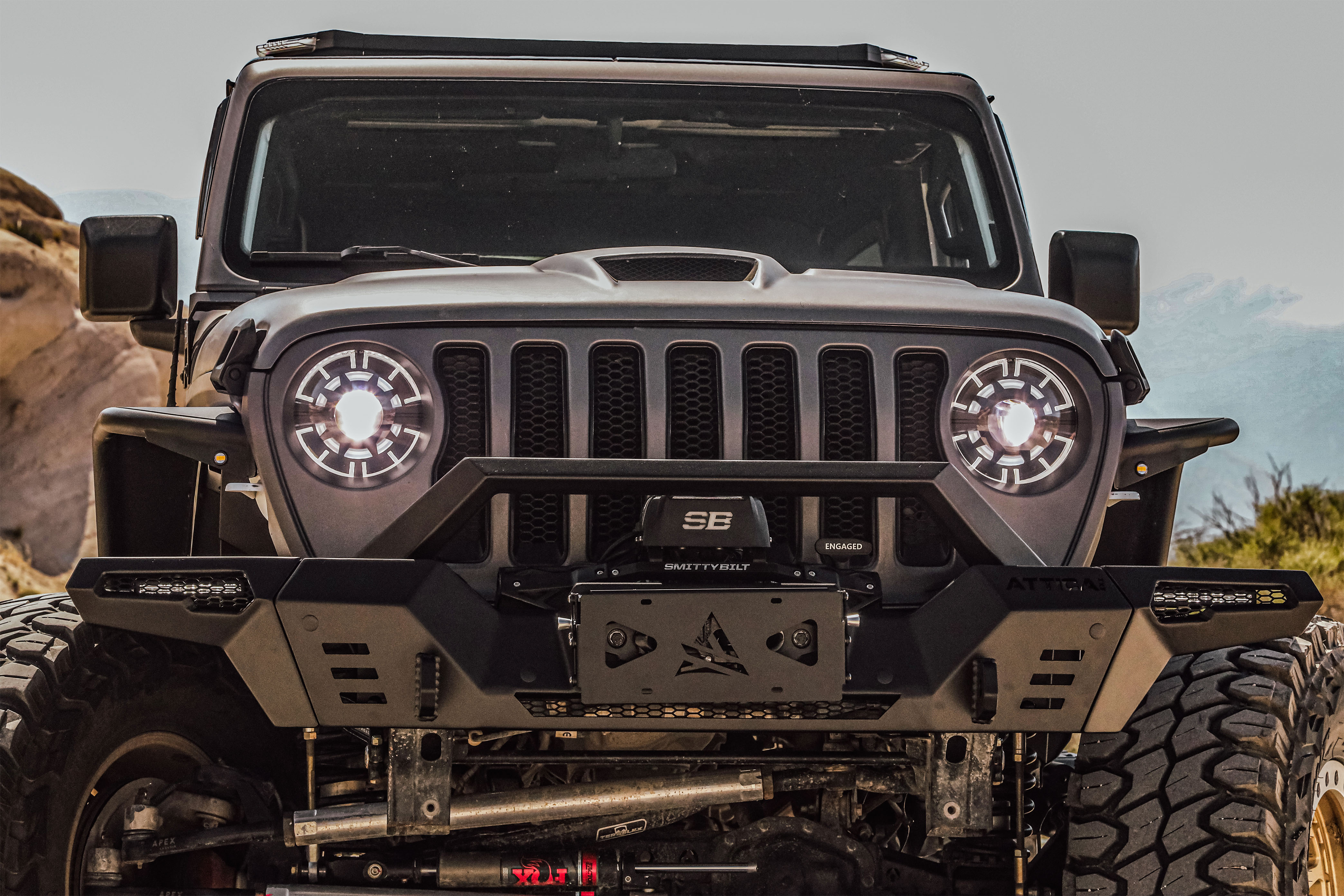 Attica 4x4 2018-2024 Jeep Wrangler JL Ark Series Headlights