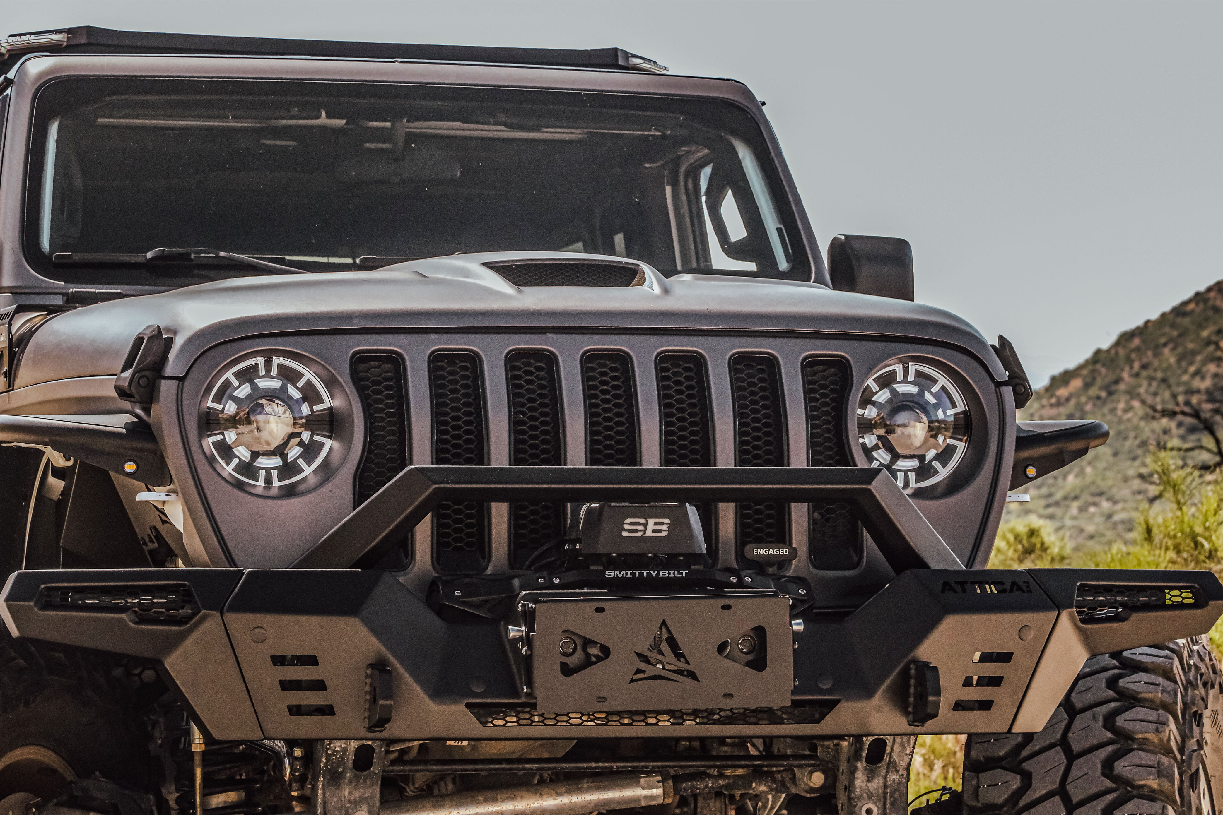 Attica 4x4 2019-2023 Jeep Gladiator JT Ark Series Headlights