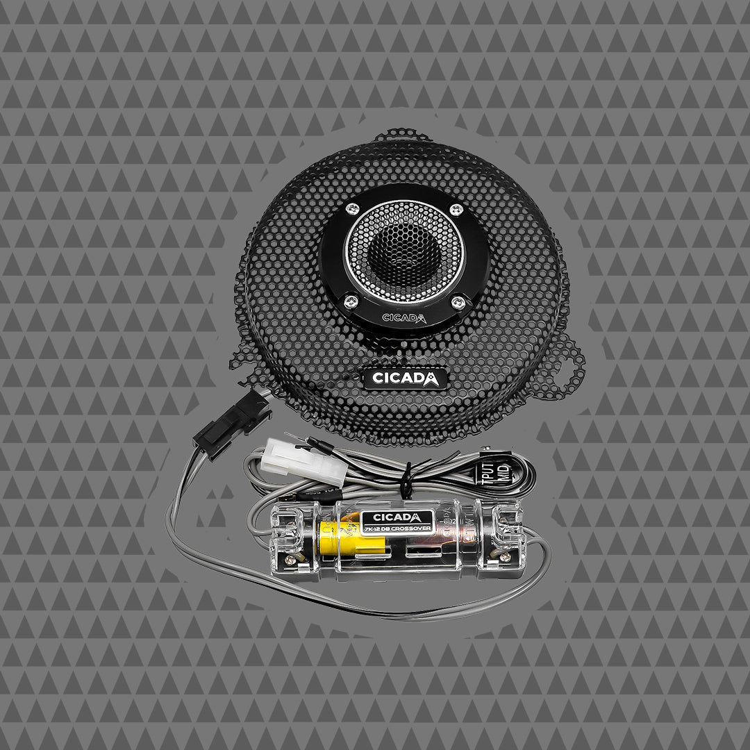 Cicada audio CHDSGGTK 2014 + Steet Glide Grill w/ Tweeters
