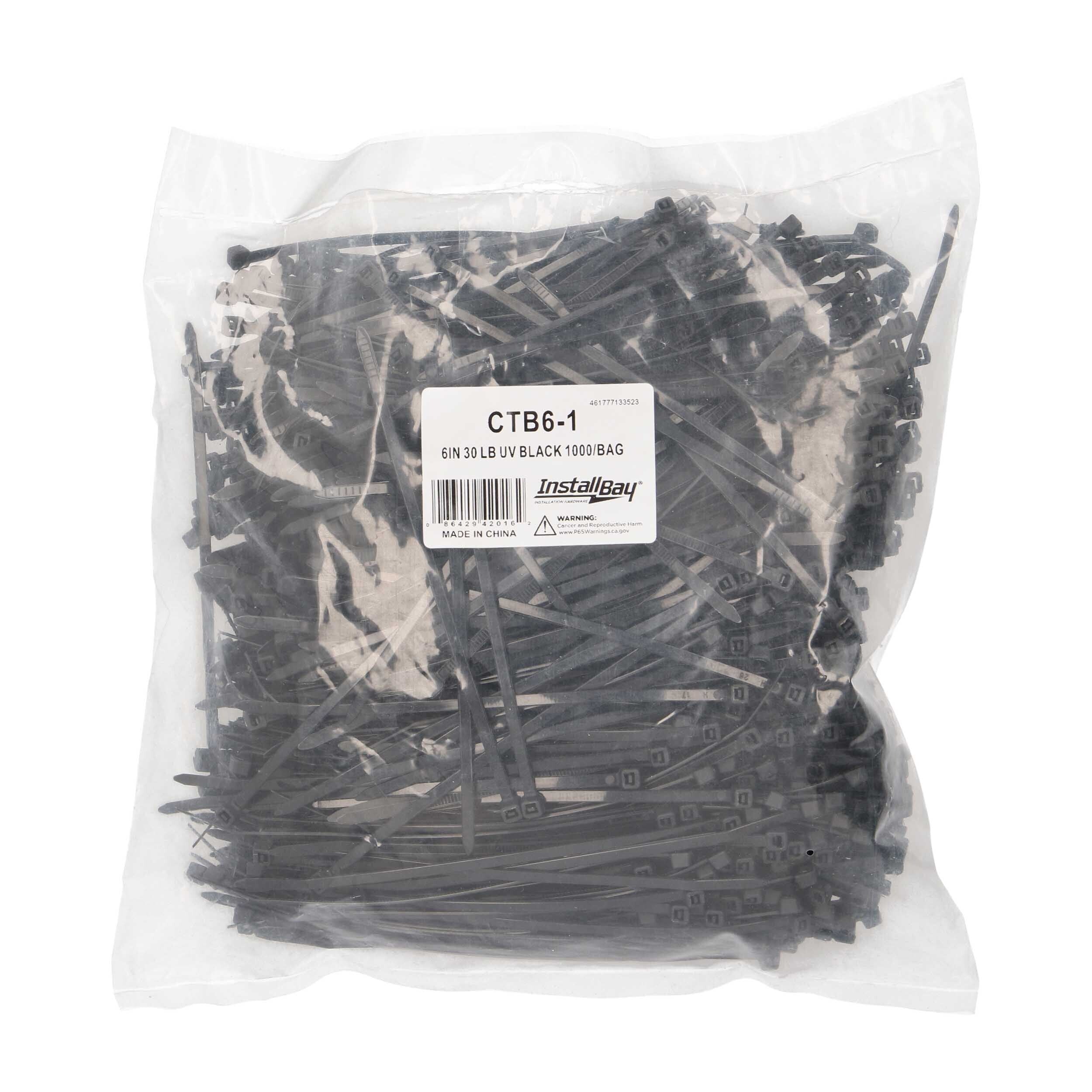 Install bay CTB6-1 Cable Tie 6
