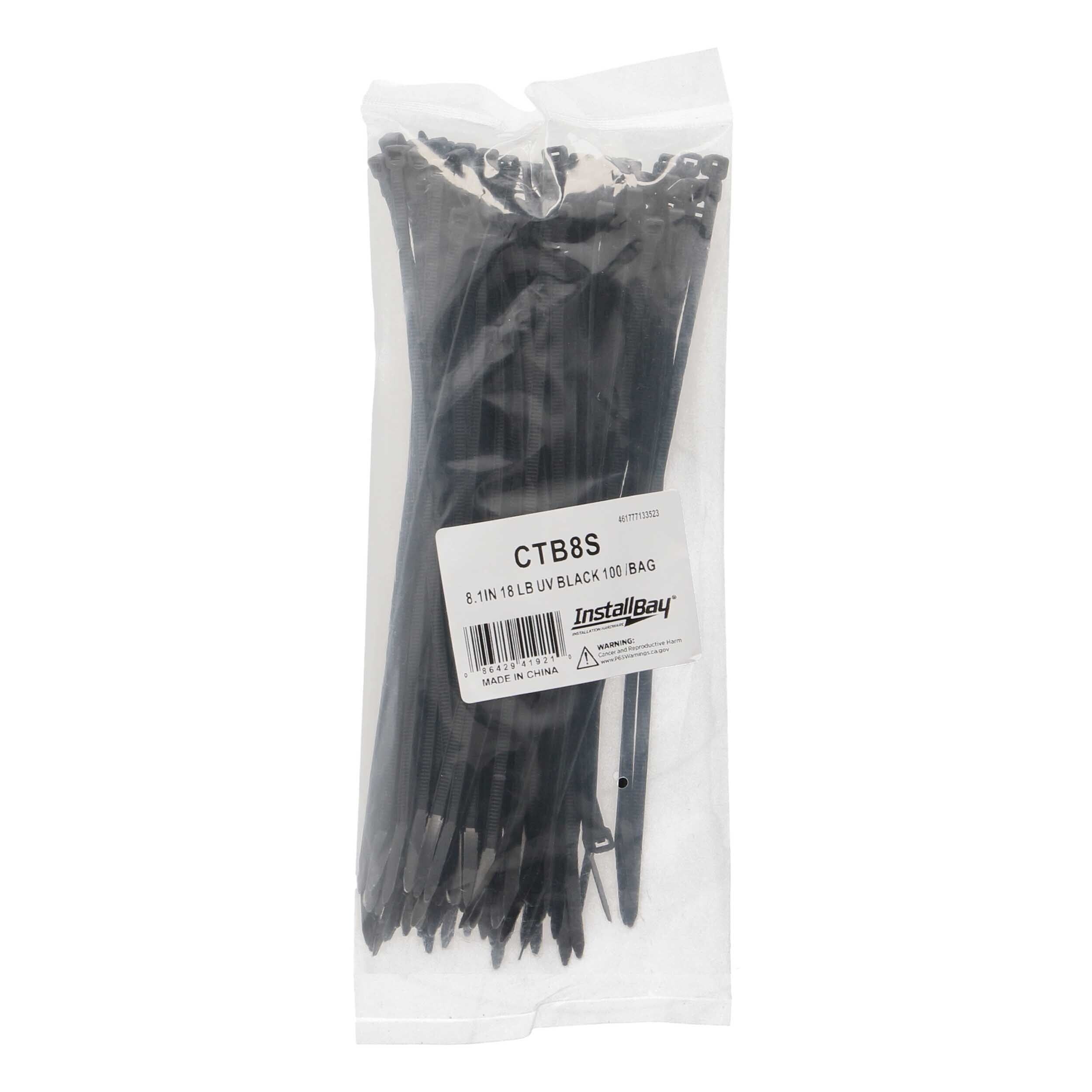 Install bay CTB8S Cable Tie 8.1