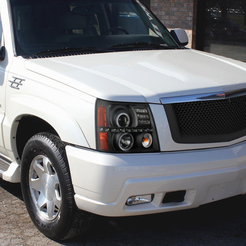 Spec-D 02-06 Cadillac Escalade Projector Headlights Black