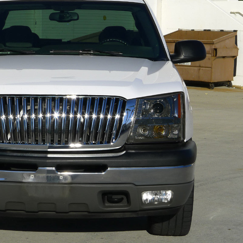 Spec-D 03-05 Chevy Silverado Projector Headlights Smoked