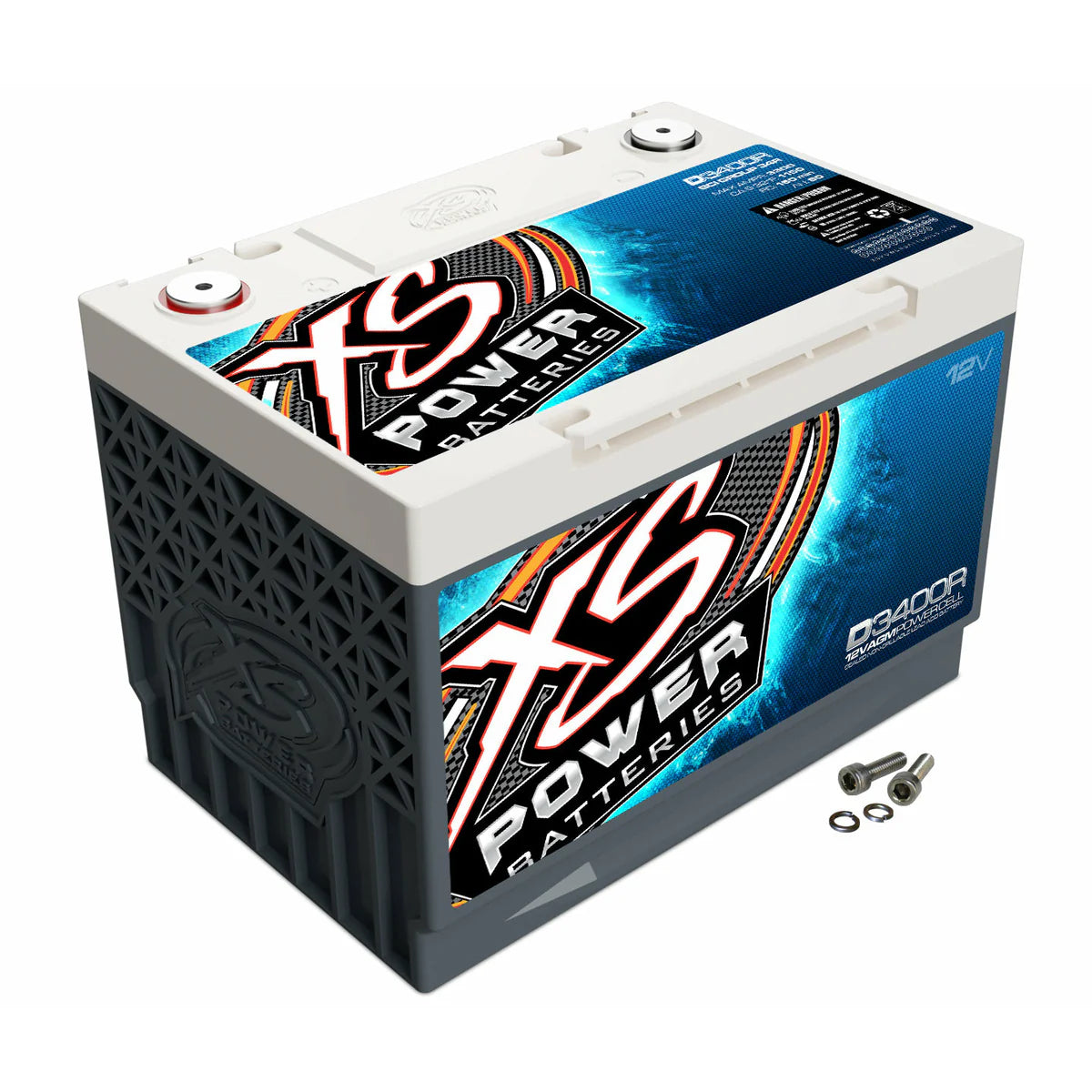 XS Power D4800 12V Group 48 AGM 3000 Amp Battery