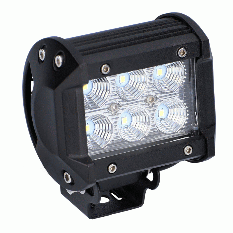 Cube LED Lights - 4 Inch Pair - 6 LED - DL-CL1