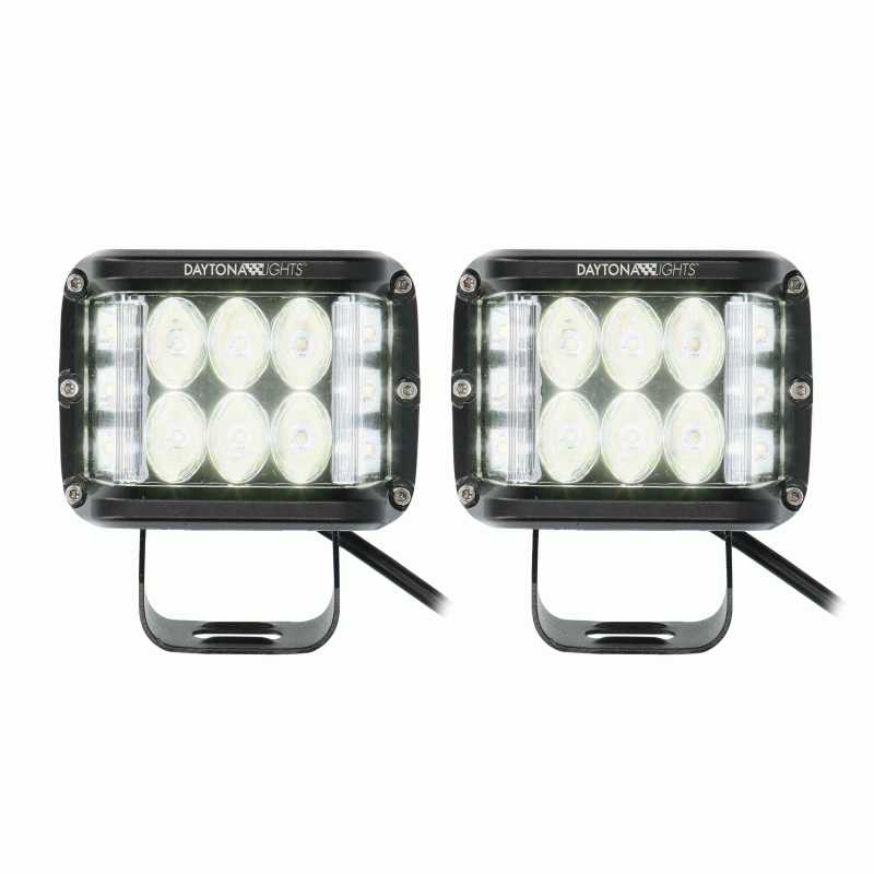 Dual Row Cube Lights - 140-Degree Dual Zone, 12 LED - DL-CL3