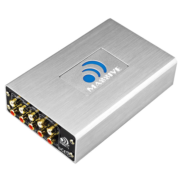 Massive audio DSP-1 - Digital Signal Processor Built-In 4 Channel Amplifier