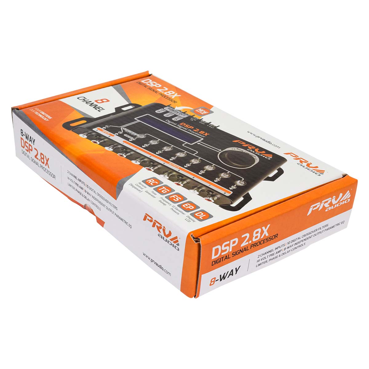 PRV DSP2.8X 8 CHANNEL DIGITAL SIGNAL PROCESSOR