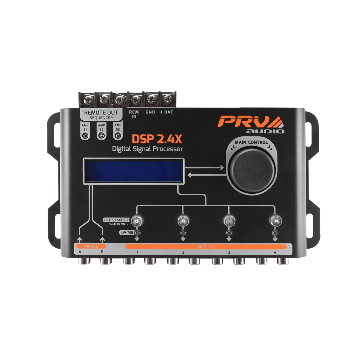 PRV DSP2.4X 4 CHANNEL DIGITAL SIGNAL PROCESSOR