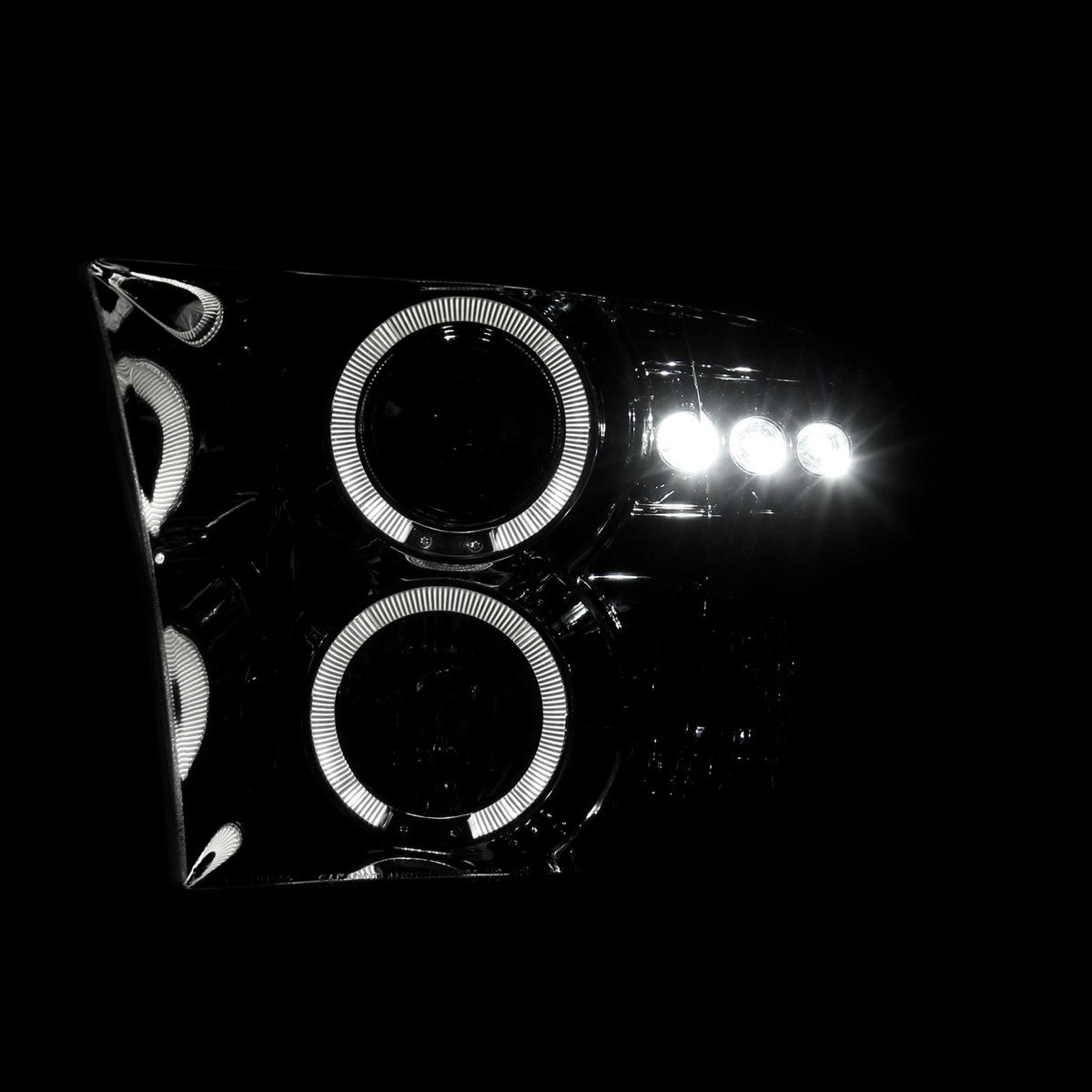Spec-D 09-21 Ram 1500 2500 3500 Headlights Projector Chrome