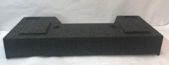 2019 & UP Dodge Crew cab. Pro-Carpeted Subwoofer Box sub Box 2X10
