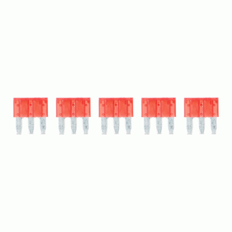 E-ATL10 10 AMP ATL DUAL CIRCUIT MICRO FUSES - 5 PACK