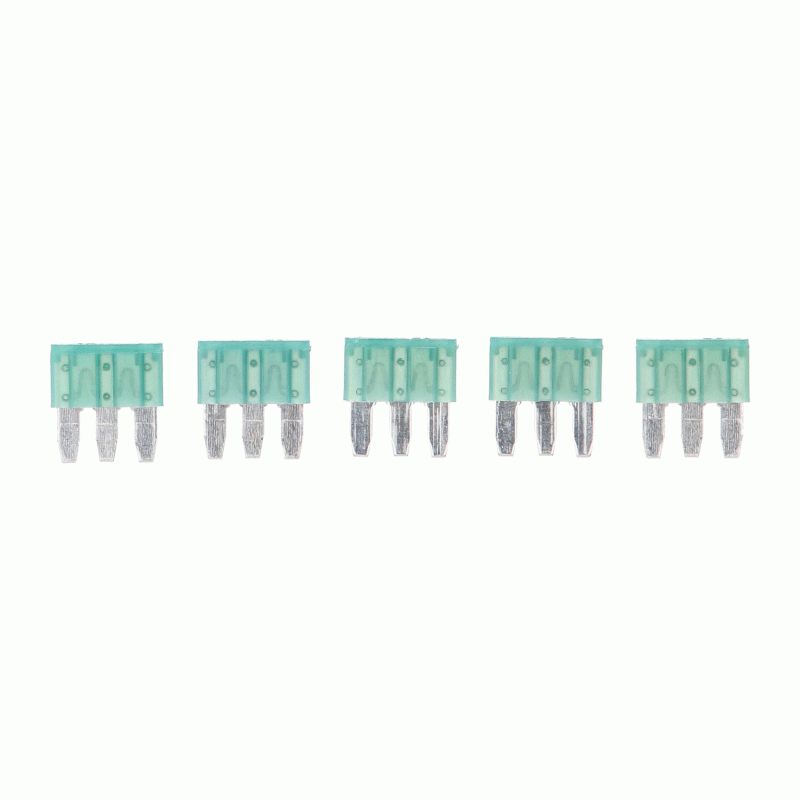 E-ATL15 15 AMP ATL DUAL CIRCUIT MICRO FUSES - 5 PACK