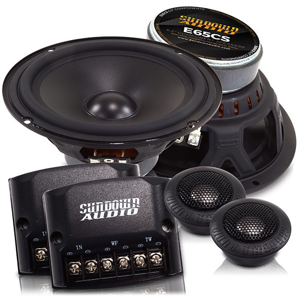 Sundown audio E-6.5CS (E Series) component speakers