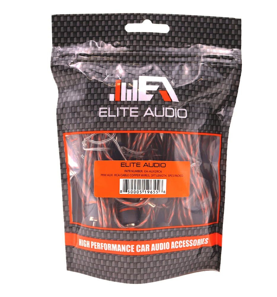 Elite Audio EA-AUX2RCA AUX To RCA Cable