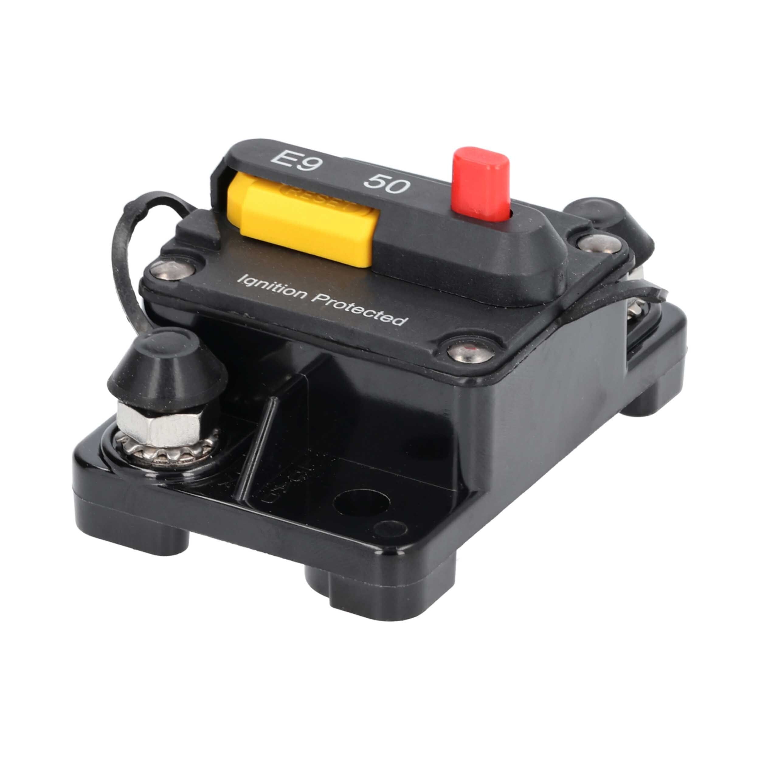 EL-CB50MR Circuit Breaker Manual Reset w/LED 50 AMP