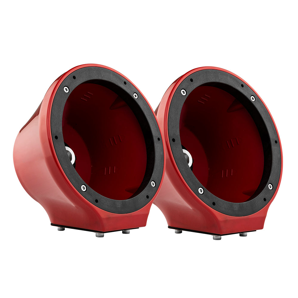 DS18 6.5” Universal Flat Mount Kick Panel Speaker Pod – Jet Skis, Jeeps, Motorcycles – RGB LED Lights