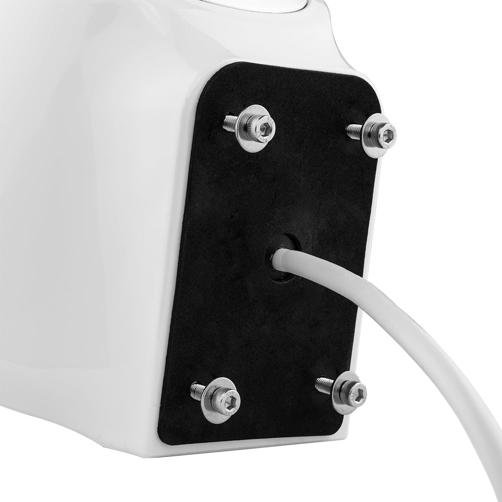 DS18 8” Universal Flat Mount Kick Panel Speaker Pod – Jet Skis, Jeeps, Motorcycles – RGB LED Lights