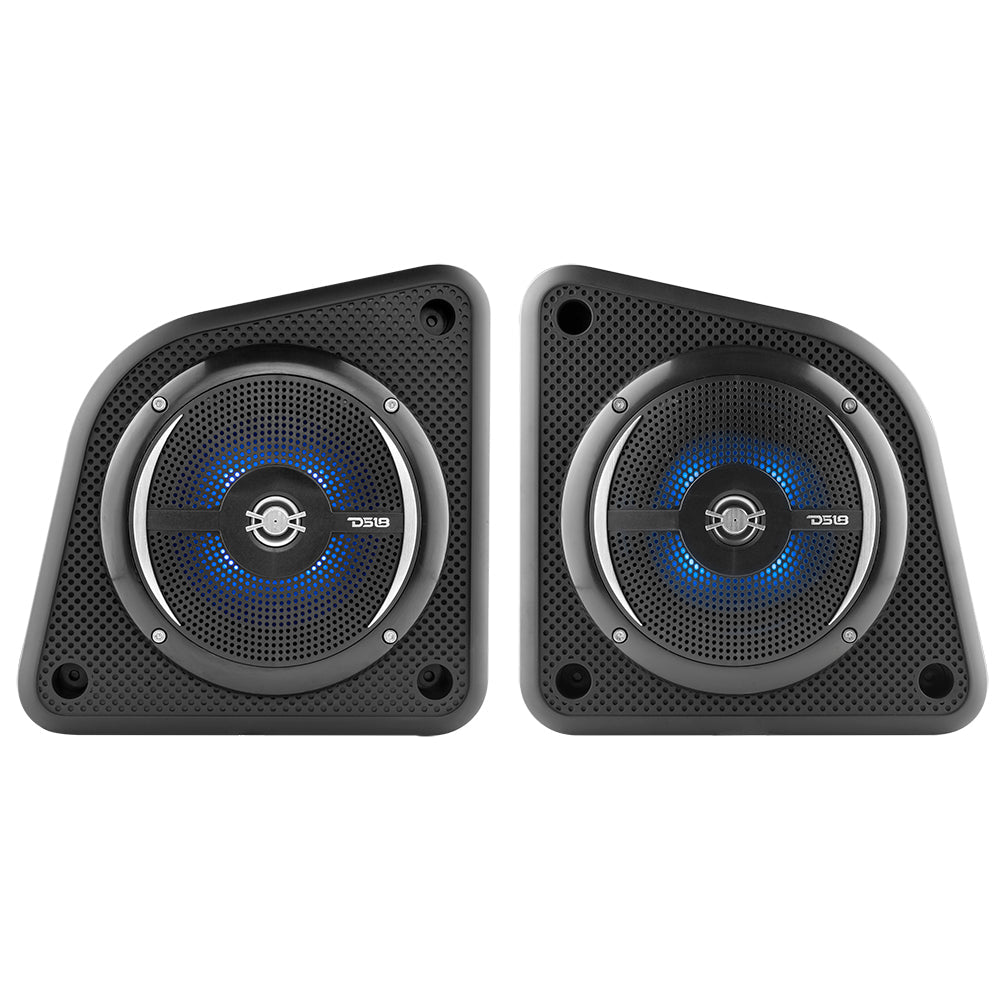DS18 Slim Loaded Enclosure with NXL-6L/BK Included Black