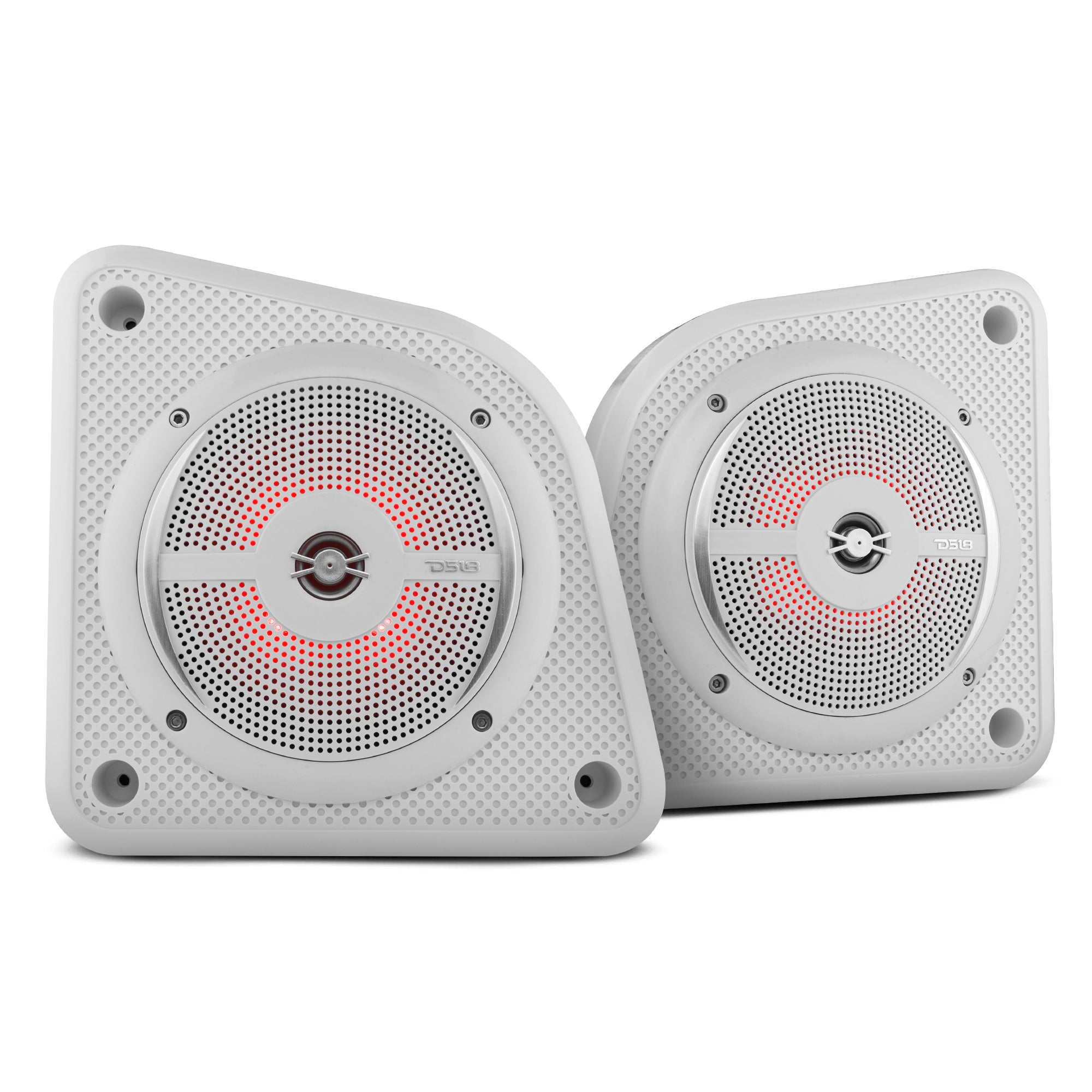 DS18 Slim Loaded Enclosure with NXL-6L/WH Included White