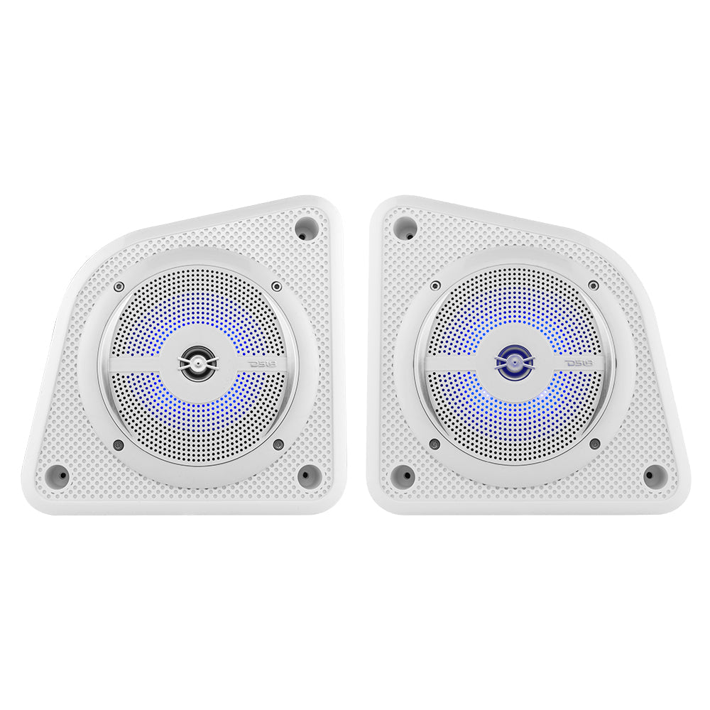 DS18 Slim Loaded Enclosure with NXL-6L/WH Included White