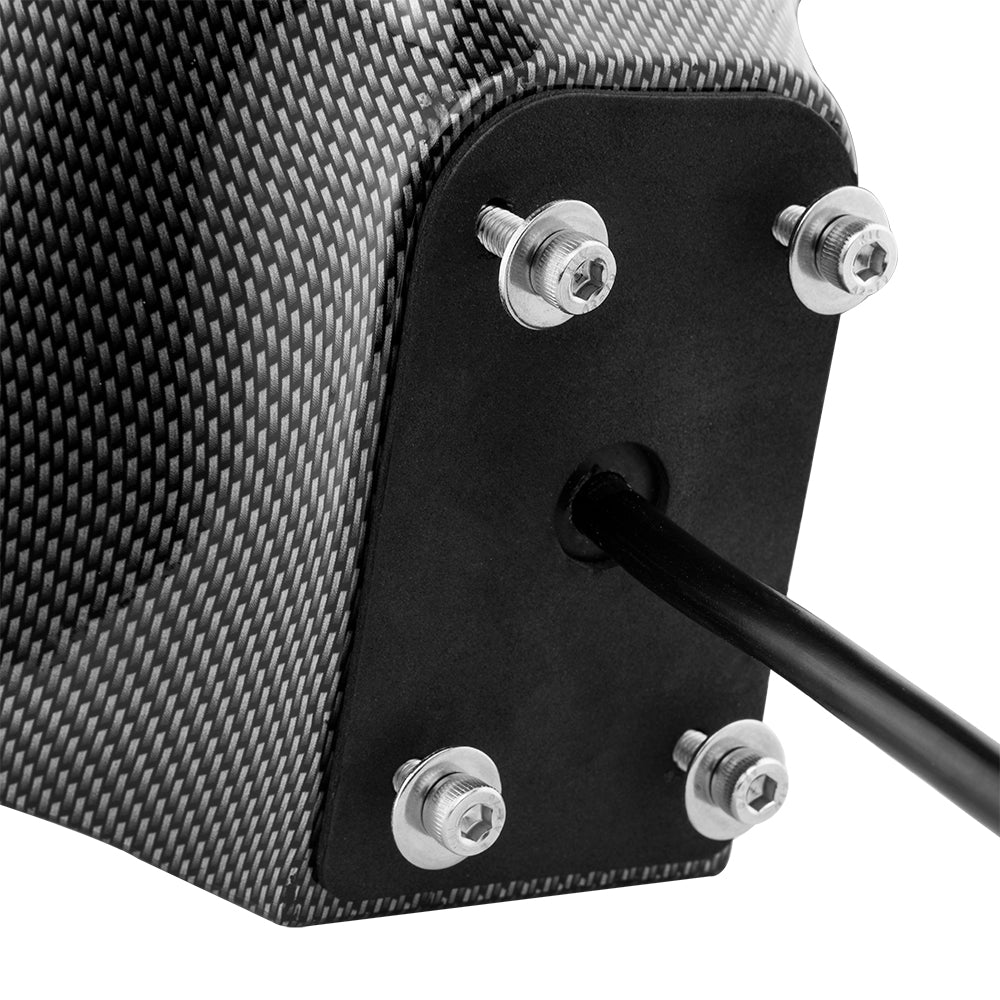 DS18 6.5” Universal Flat Mount Kick Panel Speaker Pod – Jet Skis, Jeeps, Motorcycles – RGB LED Lights