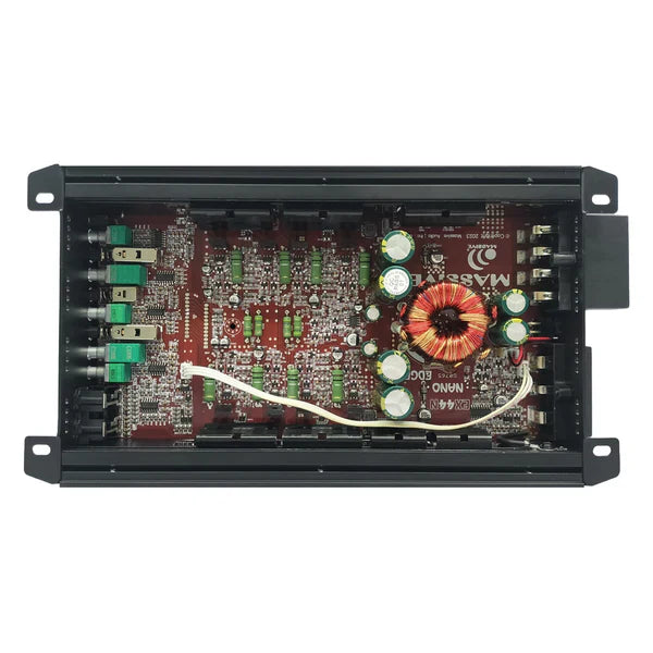 Massive audio EX44N - 100 Watts RMS x 4 @ 4 Ohm 4 Channel Amplifier