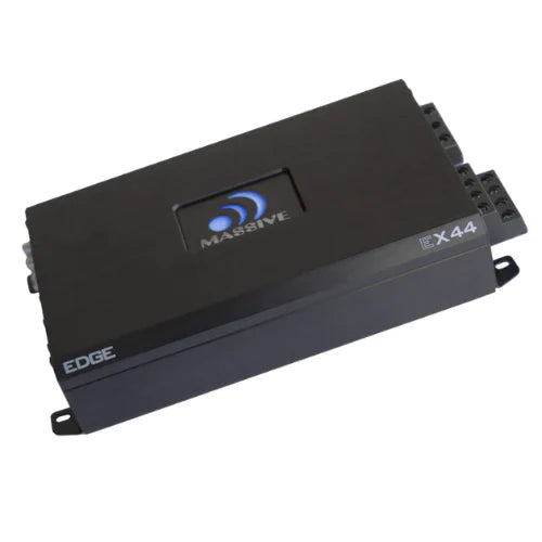 Massive Audio EX44N 4-Channel Class AB Full-Range Amplifier - 4 x 100 Watts Rms @ 4-ohm